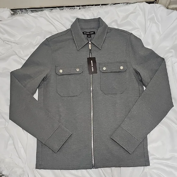 Michael Kors Ponte Men's Gray Jacket